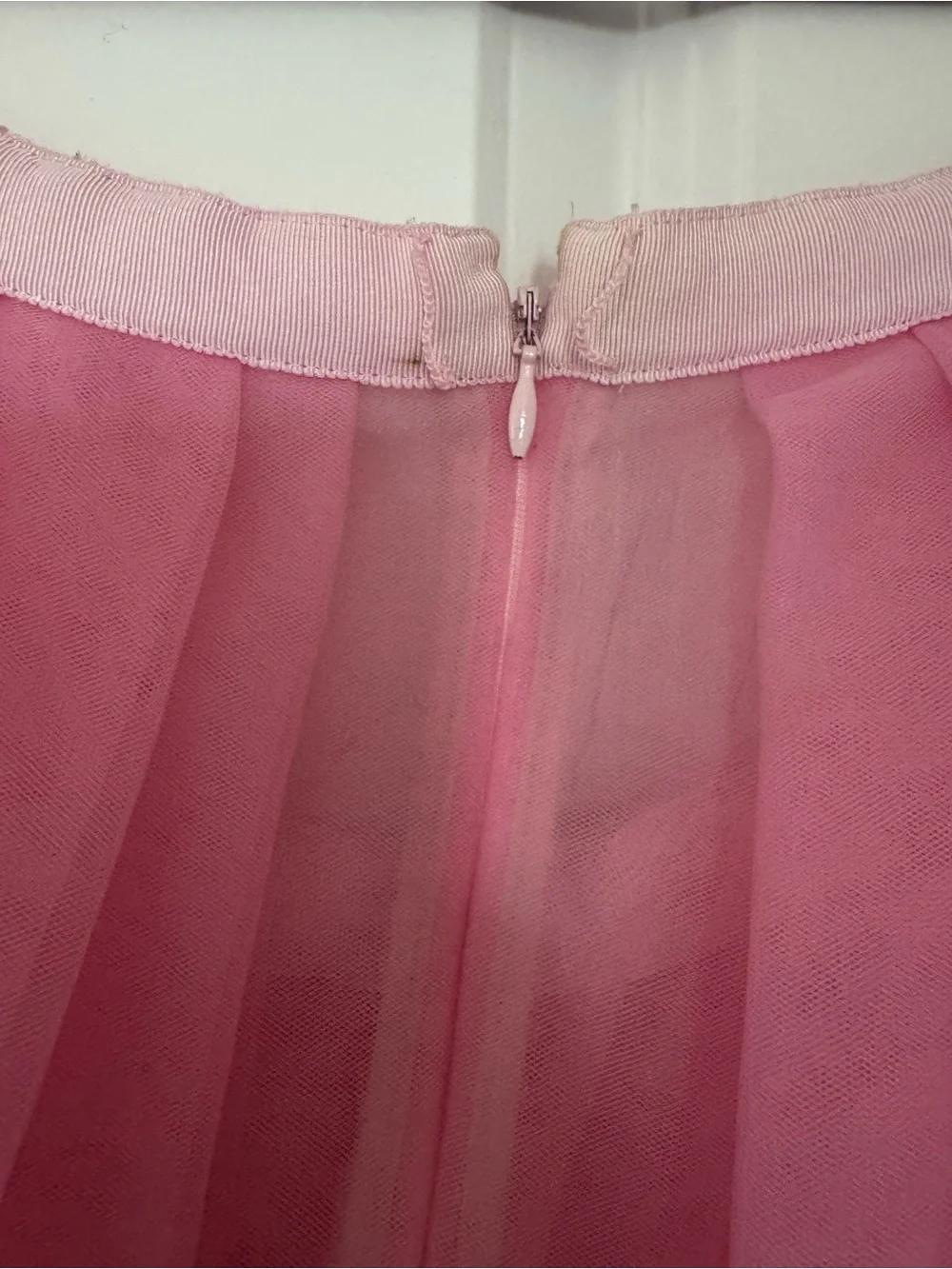 J. Crew Pink Layered High-Low Chiffon Skirt